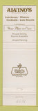 Matchbook Cover - Alvino's Restaurant Lounge Langhorne PA