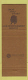 Matchbook Cover - Kawliga's Houston TX Steakhouse restaurant