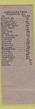 Matchbook Cover - Paul Sisson State Farm Insurance Ringgold GA low phone