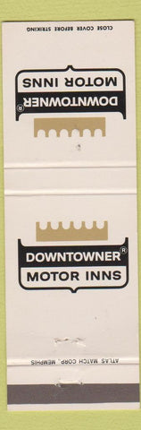 Matchbook Cover - Downtowner Motor Inns Kansas City MO