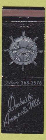Matchbook Cover - Dockside Annapolis MD
