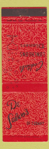 Matchbook Cover - De Salvo's of Cudahy WI