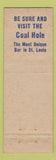 Matchbook Cover - Coronado Hotel St Louis MO 1942