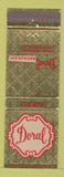 Matchbook Cover - Doral Restaurant Lincolnwood IL