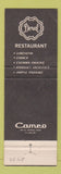Matchbook Cover - Doral Restaurant Lincolnwood IL