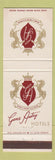 Matchbook Cover - Gene Autry Hotels Sombrero Room