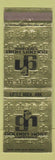 Matchbook Cover - Golden Host Cafeteria  Little Rock AR