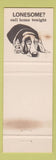 Matchbook Cover - Hillcrest Motel Calgary AB