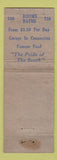 Matchbook Cover - Roosevelt Hotel New Orleans LA WORN