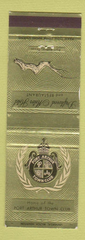 Matchbook Cover - Driftwood Motor Hotel Restaurant Port Arthur TX