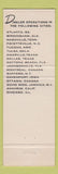 Matchbook Cover - Dinkler Hotel Corp Tulsa OK Sands Motor Hotel