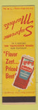 Matchbook Cover - Supreme Markets Grocery Strawberry Preserves Chicago