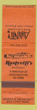 Matchbook Cover - Avanti Supper Club Flinton IA