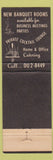 Matchbook Cover - Don Selten's Boardroom Los Angeles CA