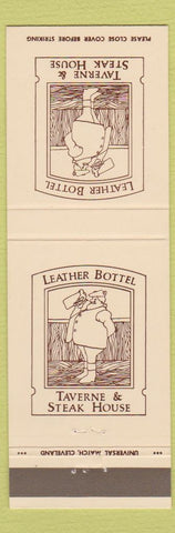 Matchbook Cover - Leather Bottel Steak House Cleveland OH