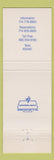 Matchbook Cover - Disneyland Hotel Anaheim CA