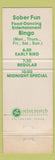 Matchbook Cover - Colonial Anaheim CA