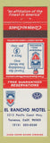 Matchbook Cover - El Rancho Motel Torrance CA