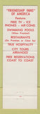 Matchbook Cover - El Rancho Motel Torrance CA