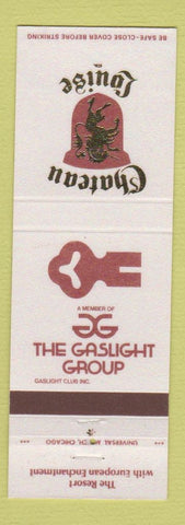 Matchbook Cover - Chateau Louise Resort Dundee IL