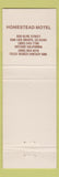 Matchbook Cover - Fantasy Motor Inn Anaheim CA