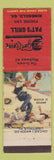 Matchbook Cover - Pat's Grill Ringgold GA Low phone #