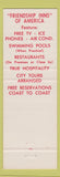 Matchbook Cover - Anacortes Inn WA