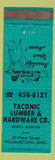 Matchbook Cover - Taconic Lumber Hardware Williamstown MA WEAR