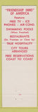 Matchbook Cover - Sherwood Inn Tucumcari NM Route 66