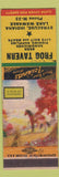 Matchbook Cover - Frog Tavern Syracuse IN Lake Wawasee