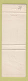 Matchbook Cover - Al Baker's Calyton MO