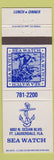 Matchbook Cover - Sea Watch Fort Lauderdale FL
