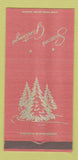 Matchbook Cover - Biddeford ME Savings Bank Christmas WEAR  30 Strike