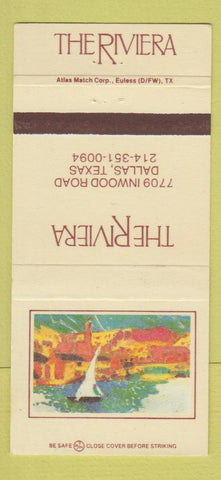 Matchbook Cover - Riviera Dallas TX 30 Strike