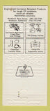Matchbook Cover - Resistoflex Corp Roseland NJ Anaheim CA 30 Strike