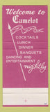 Matchbook Cover - Camelot Santa Ana CA 30 Strike