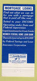 Matchbook Cover - American Savings Loan Milwaukee WI 30 Strike