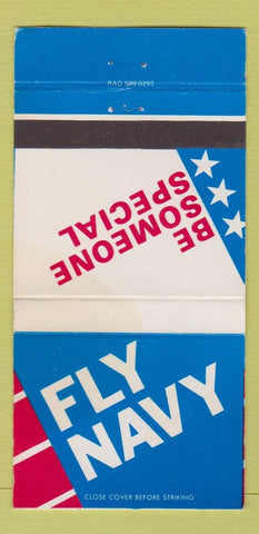 Matchbook Cover - US Navy Recruiting WEAR 30 Strike