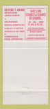 Matchbook Cover - Hippo Club Le Pub Saint Jean Sur Richeliu QC 30 Strike