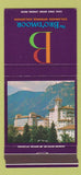 Matchbook Cover - Broadmoor Hotel Colorado Springs 30 Strike