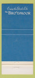 Matchbook Cover - Broadmoor Hotel Colorado Springs 30 Strike