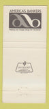 Matchbook Cover - Citizens and Souther Banks Georgia 30 Strike