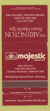 Matchbook Cover - Arlington Resort Hot Springs National Park AR WEAR 30 Strike