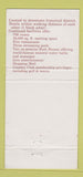 Matchbook Cover - Arlington Resort Hot Springs National Park AR WEAR 30 Strike