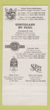 Matchbook Cover - Edgewater Hotel Casino Laughlin NV 30 Strike