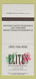 Matchbook Cover - Elite's Italian Restaurant Charleston SC 30 Strike