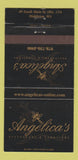 Matchbook Cover - Angelica's Restaurant 30 Strike