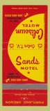 Matchbook Cover - Coliseum Motel Portland OR 30 Strike