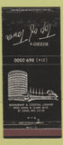 Matchbook Cover - Rizzo's Top of Tower ST Louis MO WEAR 30 Strike