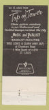 Matchbook Cover - Rizzo's Top of Tower ST Louis MO WEAR 30 Strike